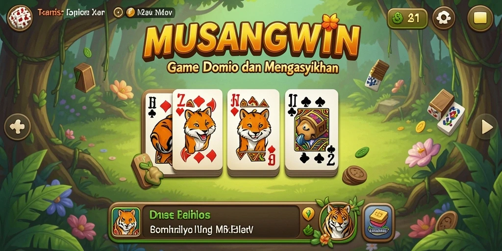 Screenshot gameplay <strong>MUSANGWIN</strong> dengan tampilan seru dan kompetitif.