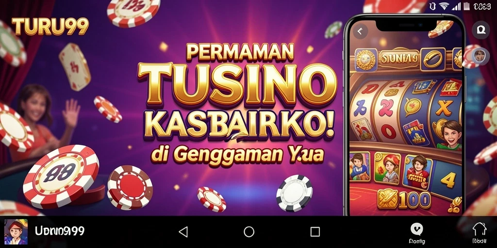 Screenshot gameplay TURU99 menampilkan suasana permainan Kasino yang menarik.