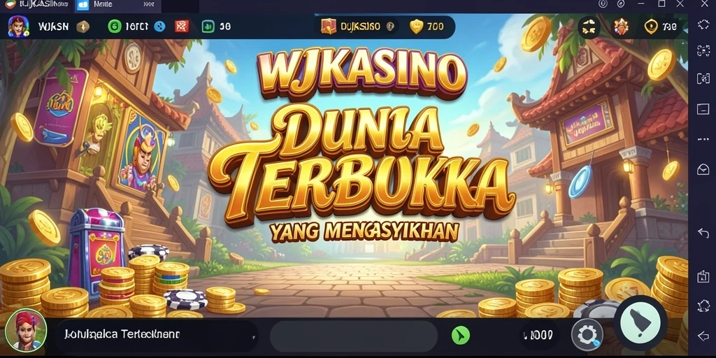 Tampilan gameplay Open World yang menarik di WJKASINO.